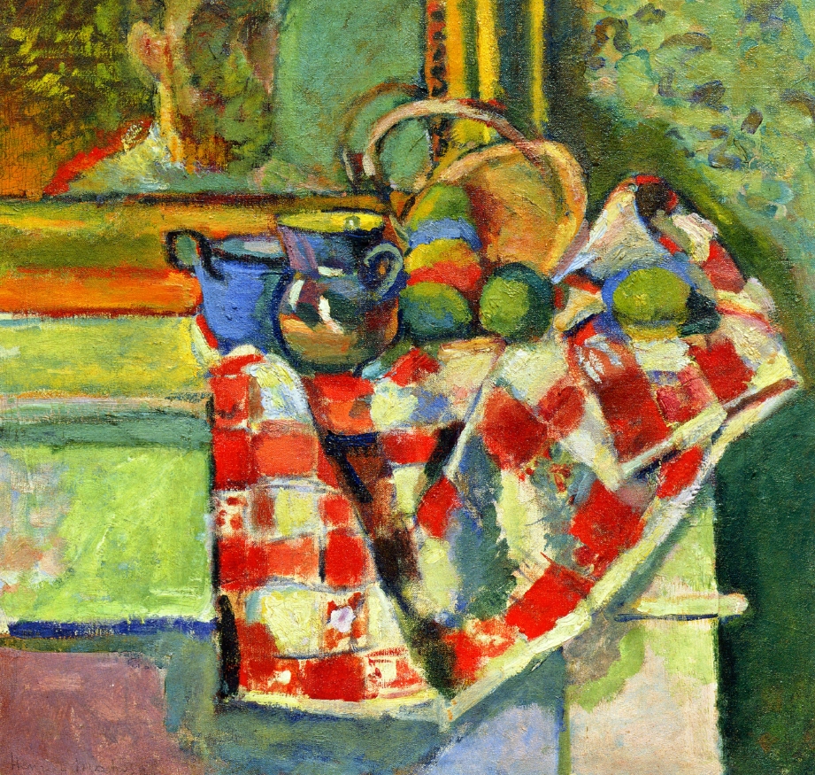 Henri Matisse - Still Life with a Checked Tablecloth 1903
